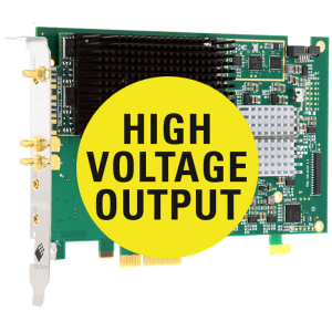 PCIE任意波形產生器 M2p.6570-x4 16bit 125MS/s 1通道 高電壓輸出