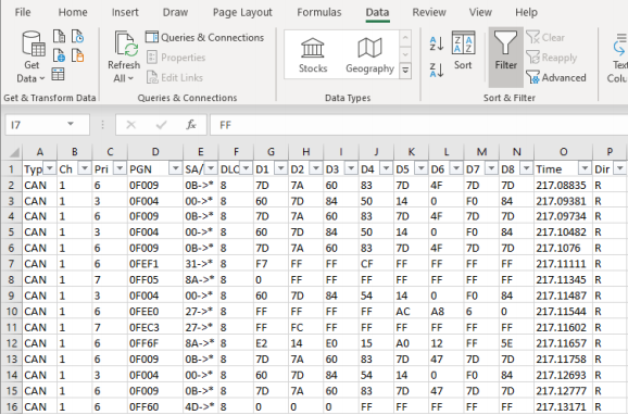 學習如何分析CAN數據訊號-利用Excel、Notepad以及CANking | 宏虹電子科技有限公司