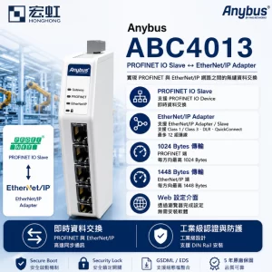 Anybus ABC4013 PROFINET 轉 EtherNet/IP  通訊轉換模組