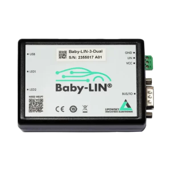 BABY-LIN-3-Dual：USB LIN匯流排