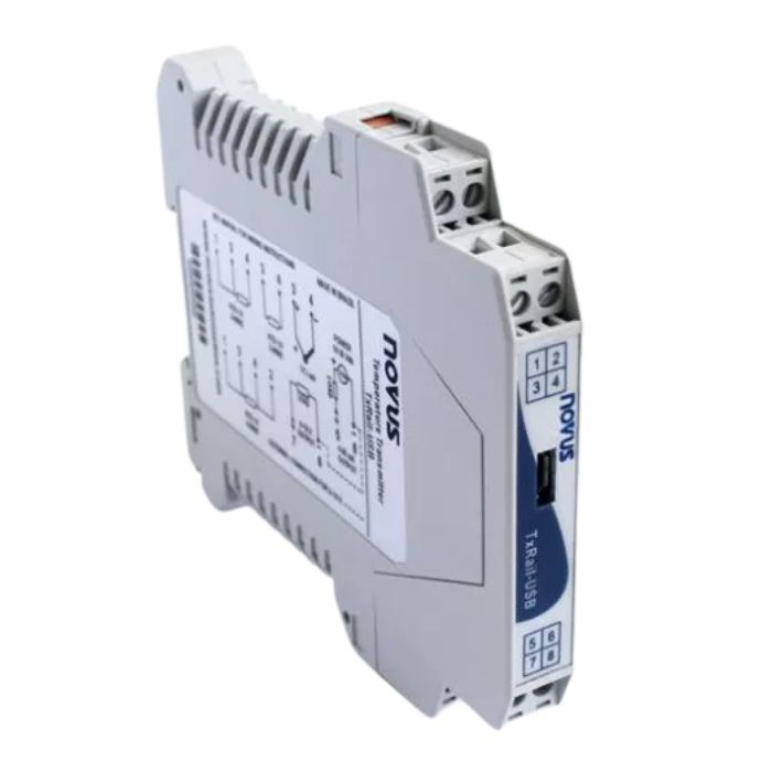 TxRail-USB：DIN導軌溫度傳送器