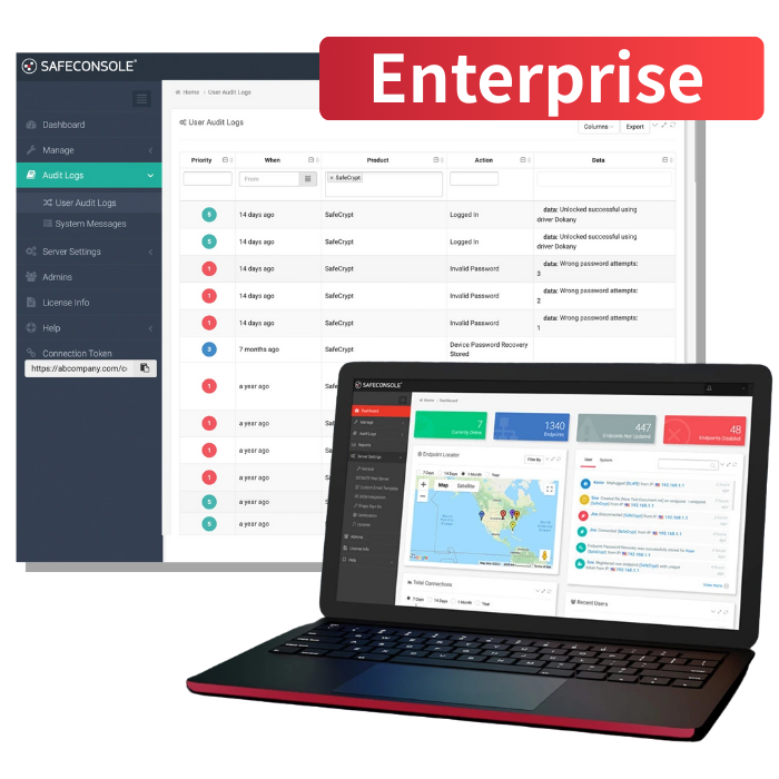 DataLocker SafeConsole 企業版