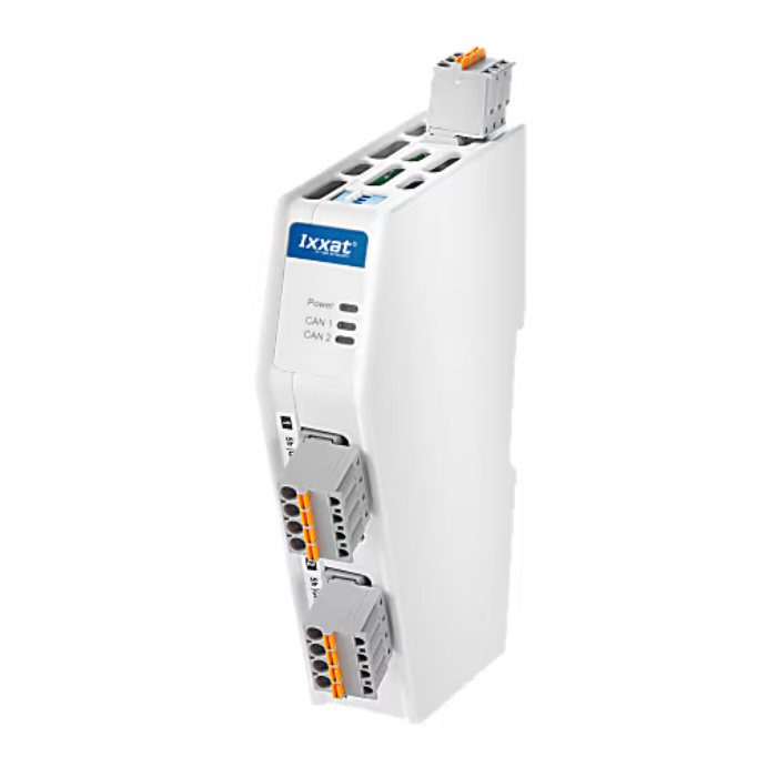 Ixxat CAN/FD 中繼器 標準版｜帶有推入式連接器和終端電阻的 CAN/CAN FD 中繼器