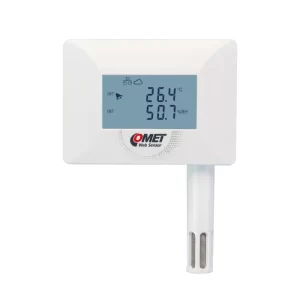 緊湊型溫濕度感測器-支援乙太網路輸出與 PoE 供電（HH-TA3610）