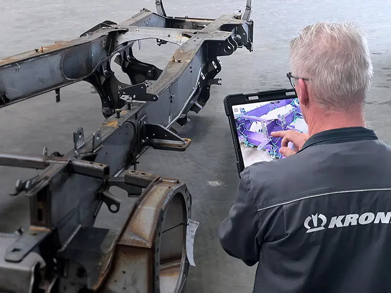 工程與重型機械製造 AR 檢驗