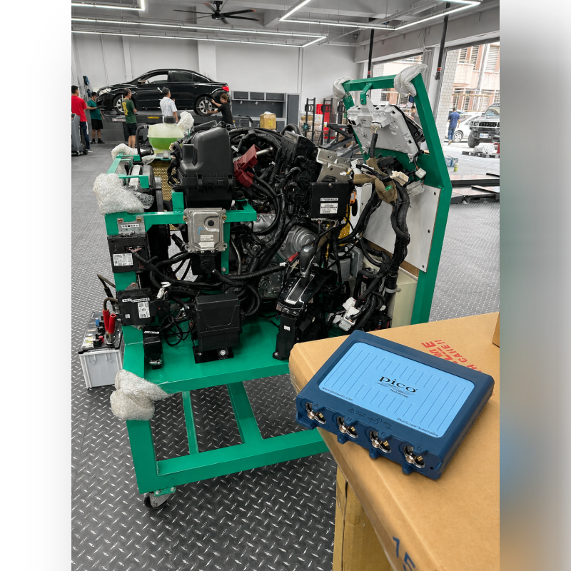 PicoScope 示波器與汽車電子教學平台