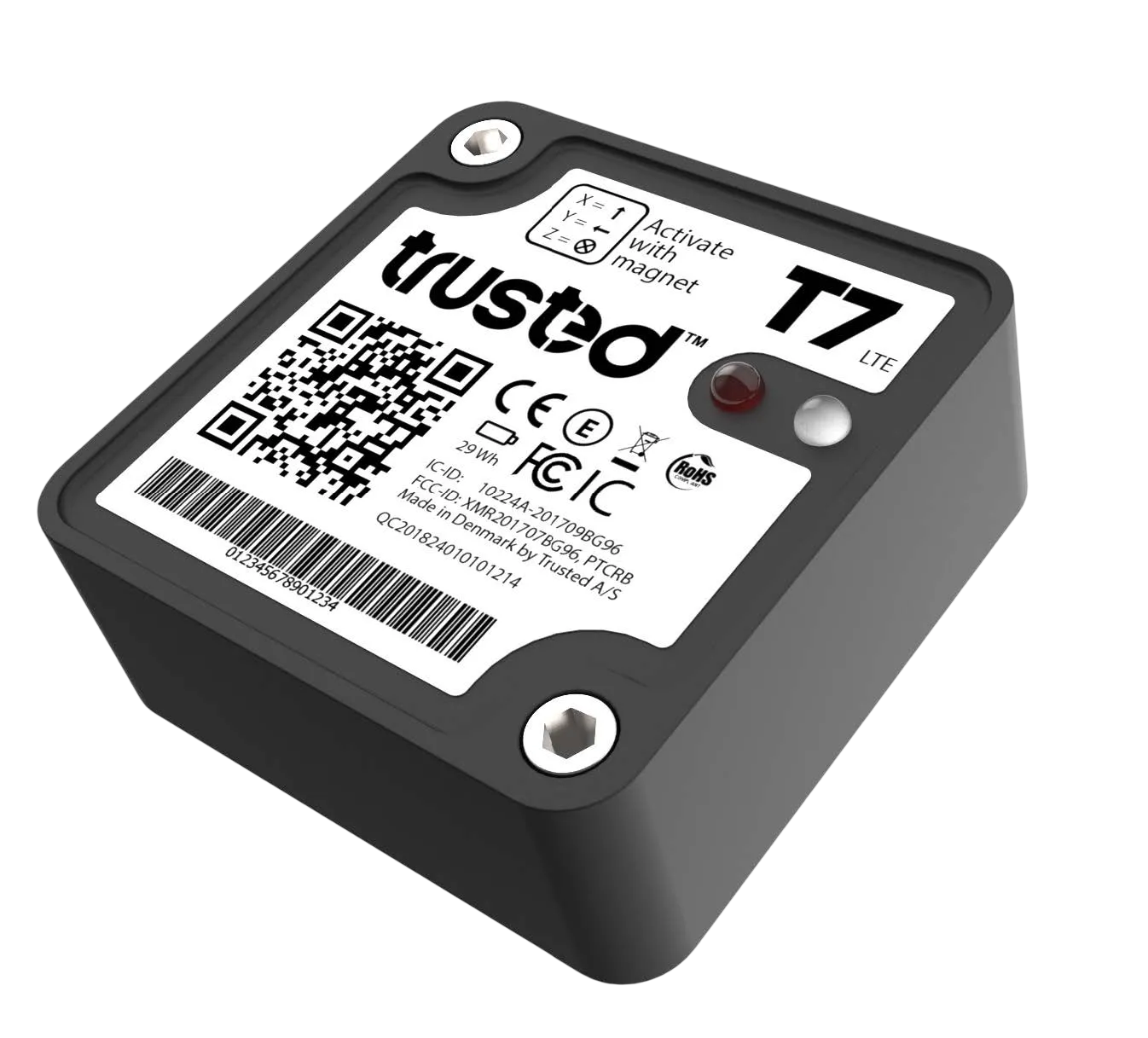 Trusted物聯網GPS資產追蹤紀錄器